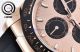 QF replica Rolex Daytona Swiss 4130 mechanical rose gold dial with rubber strap (3)_th.jpg